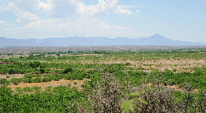 View of Mexico from Camp Jones
